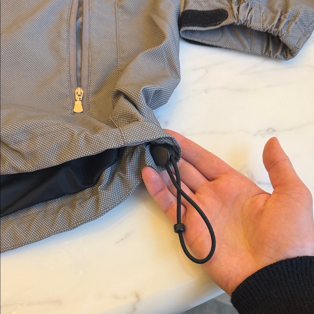 Gray MASTERS Quarter-Zip Pullover with Masters Lo… - image 4